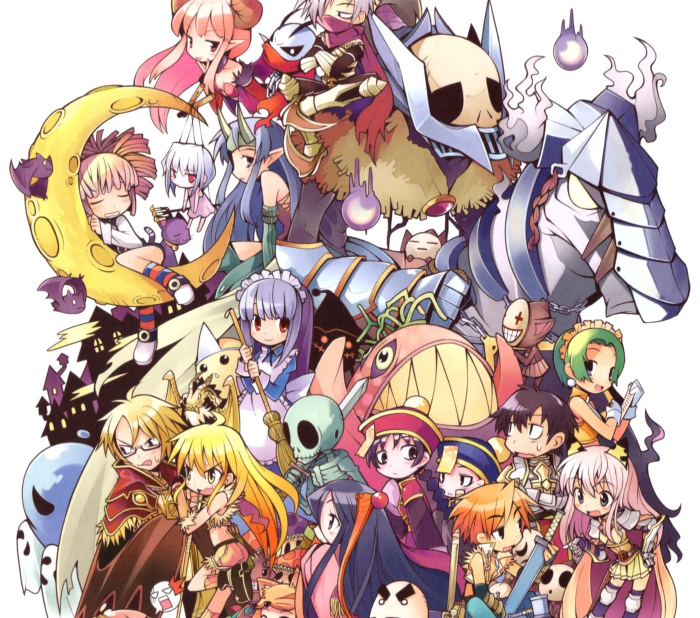 As classes e os monstros clássicos do Ragnarok Online